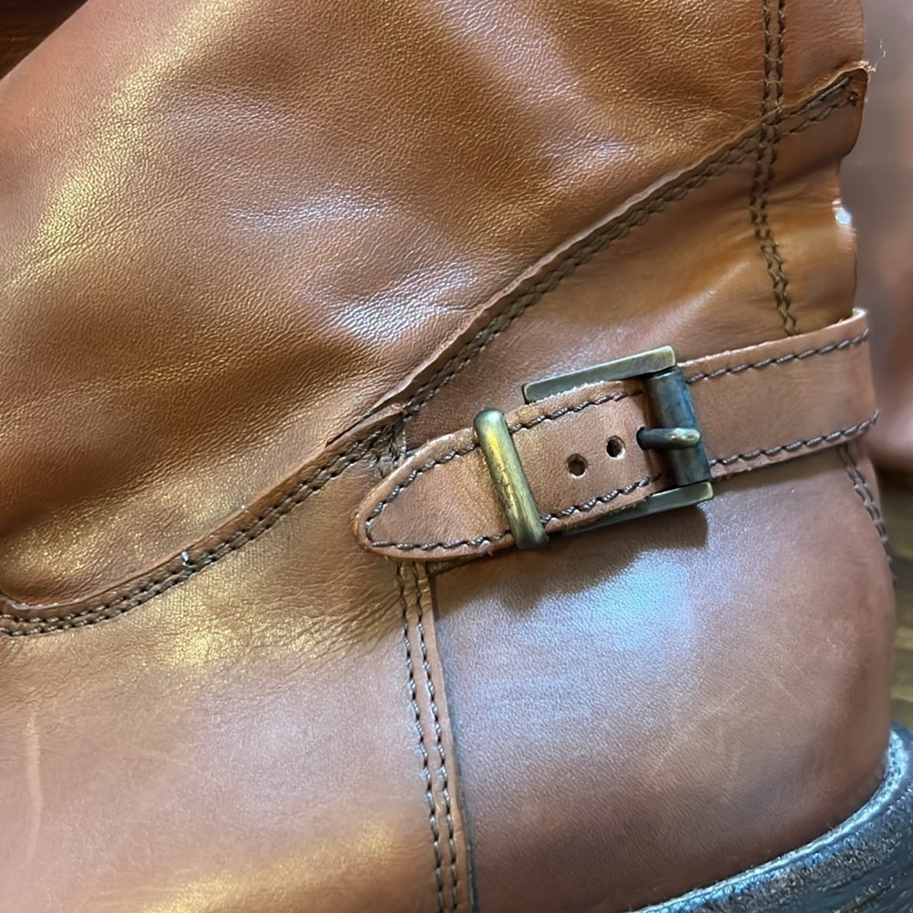 Fru. it Leather  Tall Brown Boots - Picture 8 of 10